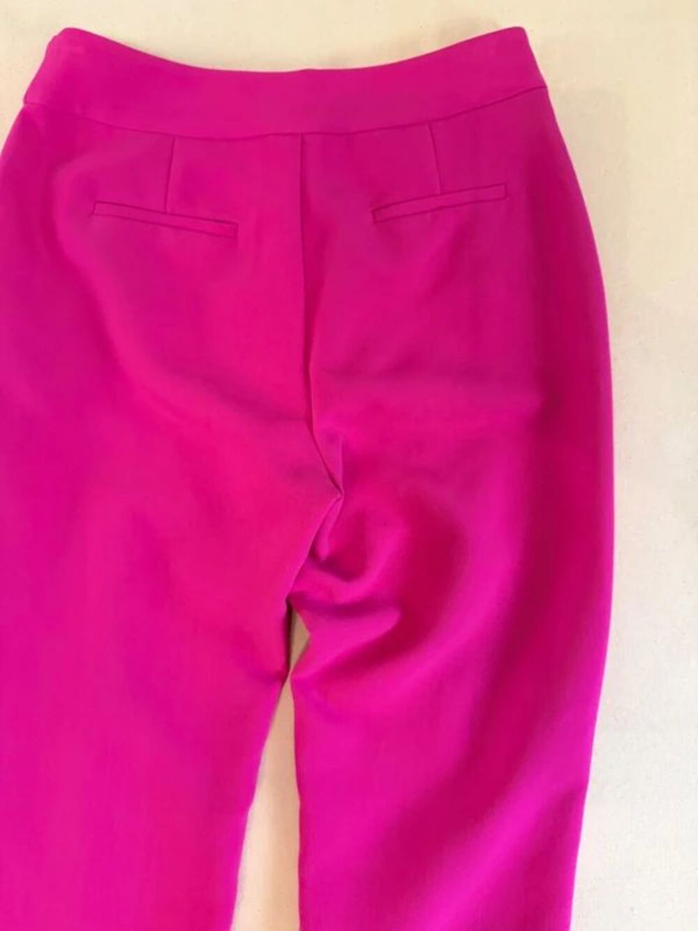 Vince Camuto Hot Pink Fuchsia Blazer Pants Suit Set Size 2 - Picture 12 of 16